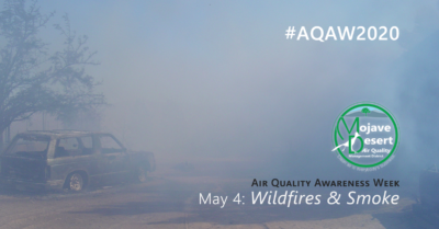 #AQAW2020 kicks off May 4 with a day devoted to information on the risks to air quality from wildfires and smoke.