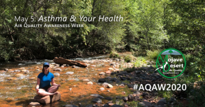 Day 2 of #AQAW2020 is focused on asthma and your health. Air pollution is a significant trigger for those who suffer from asthma.